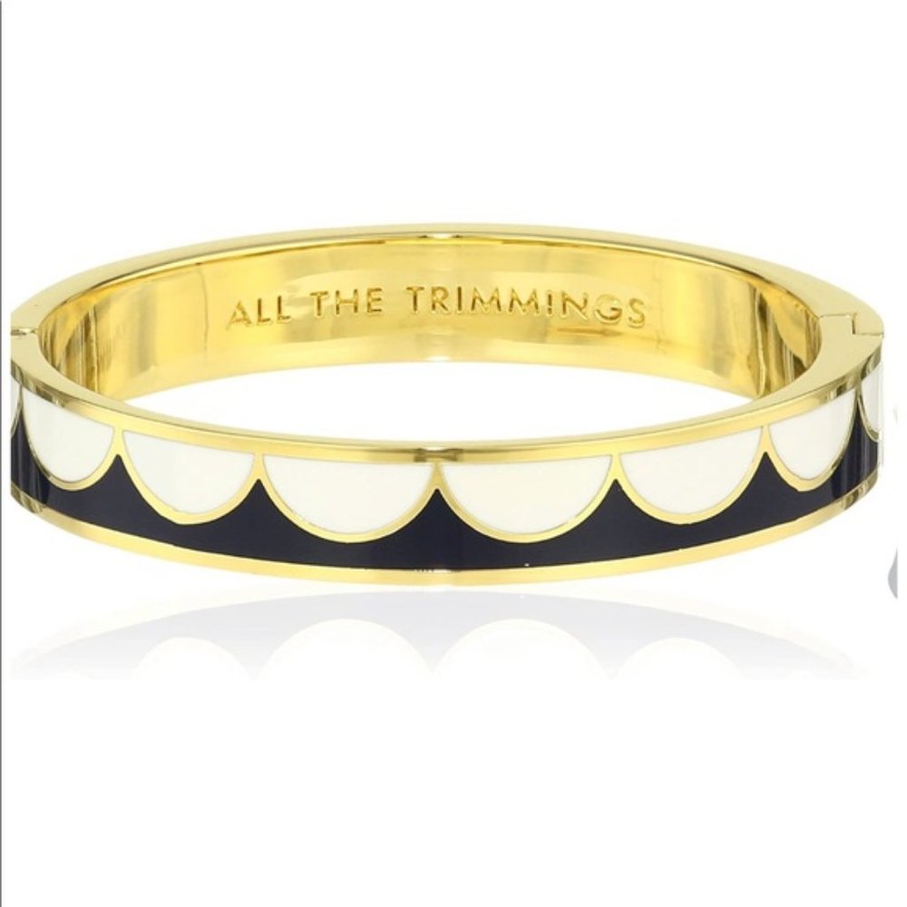Kate Spade “All The Trimmings” Hinged Bangle